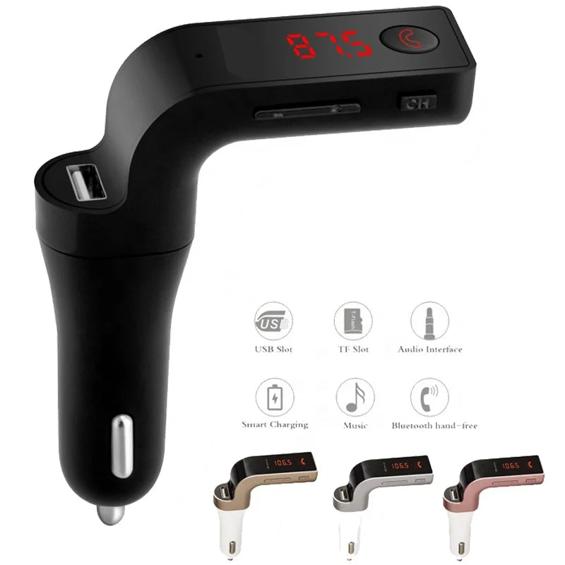 Hands-Free Wireless FM Transmitter G7