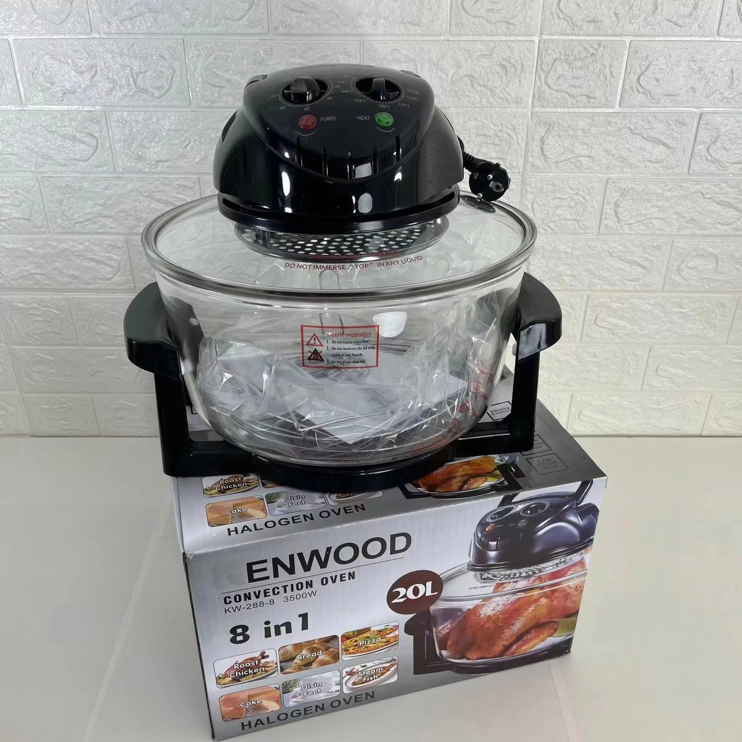 Multifunction Glass Air Fryer - 2 Liters
