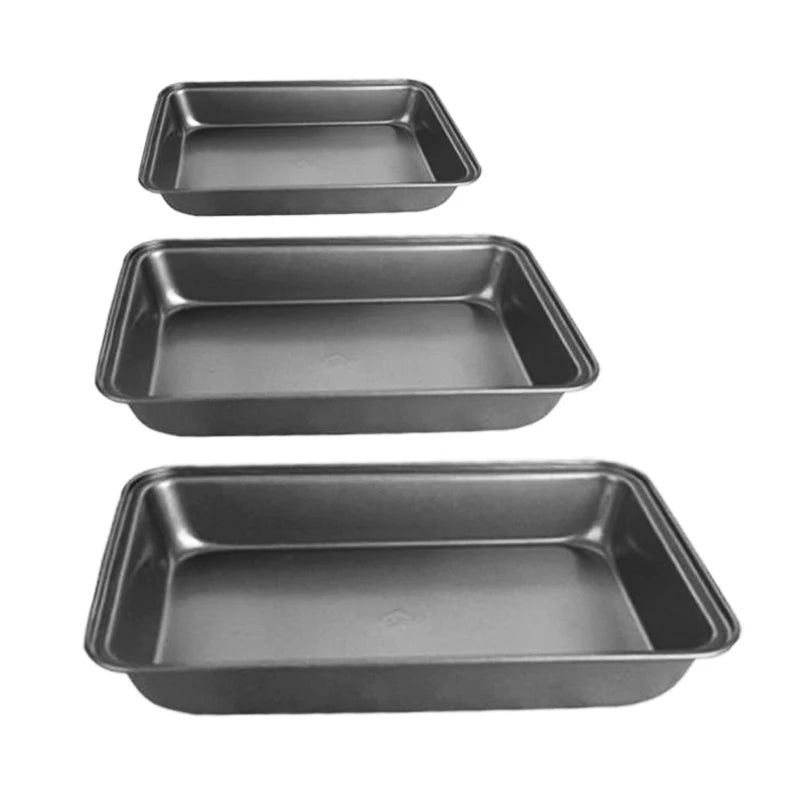 Non Stick Carbon Steel Rectangular Baking Tray