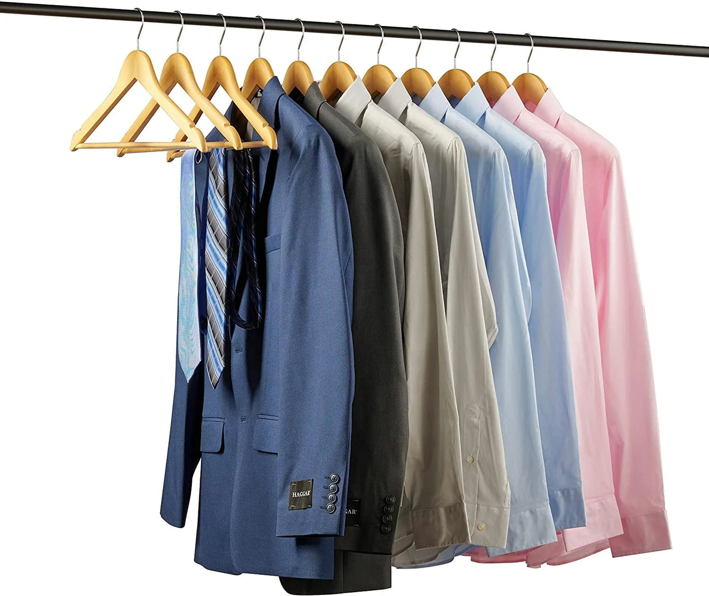 High-Grade Wooden Non-Slip Coat Hanger