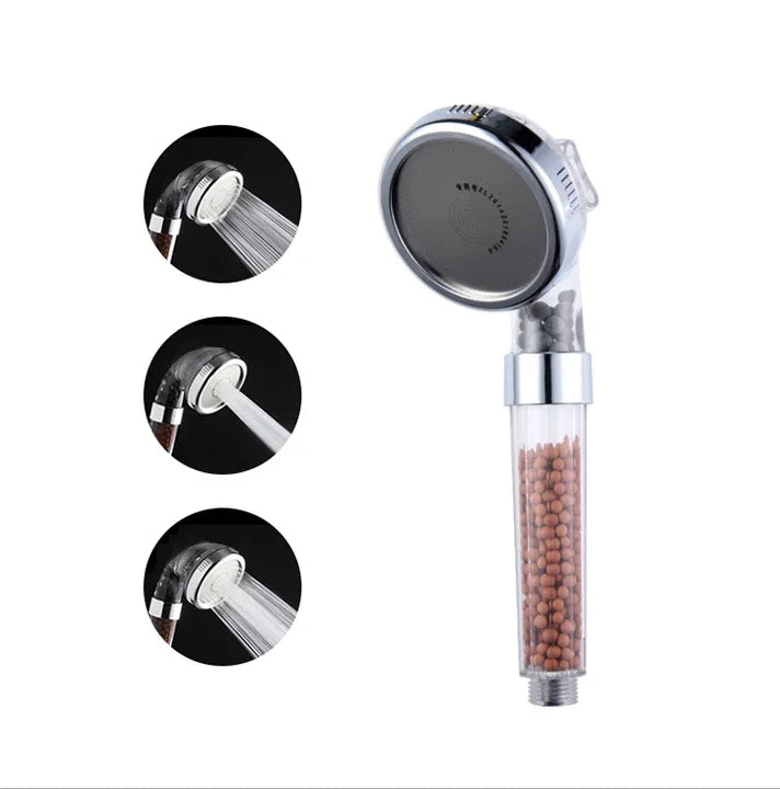 3-Stage Adjustable Water Pressure Ionizer – Portable Set with Stainless Steel Pipe & Clamp Holder