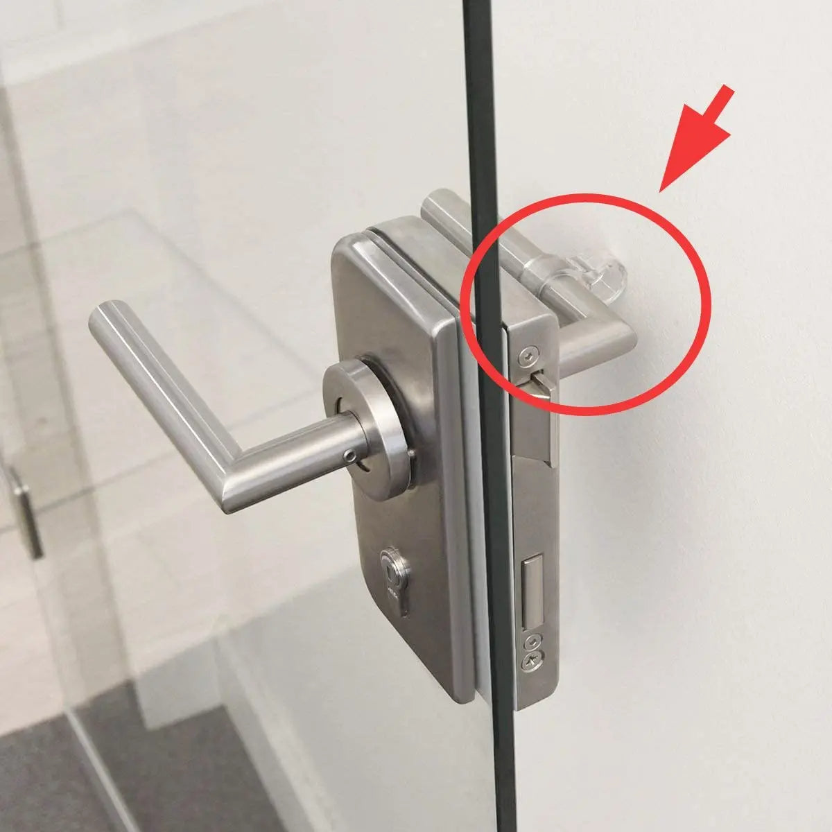 Transparent Door Stopper - Set of 4