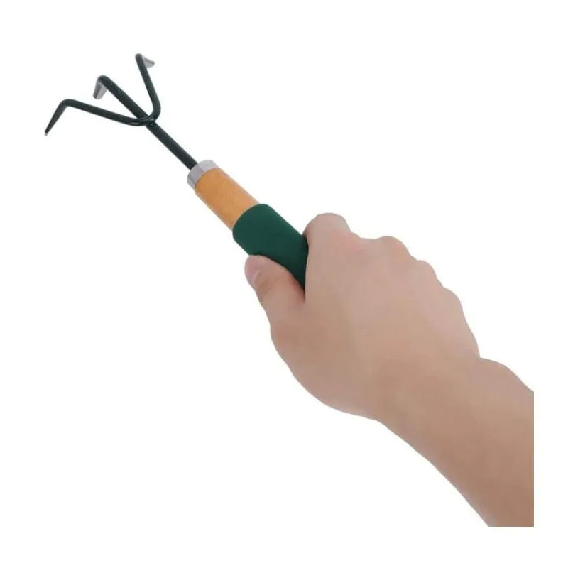 3-Piece Heavy-Duty Gardening Tool Set – Aluminum Alloy with Non-Slip Handles