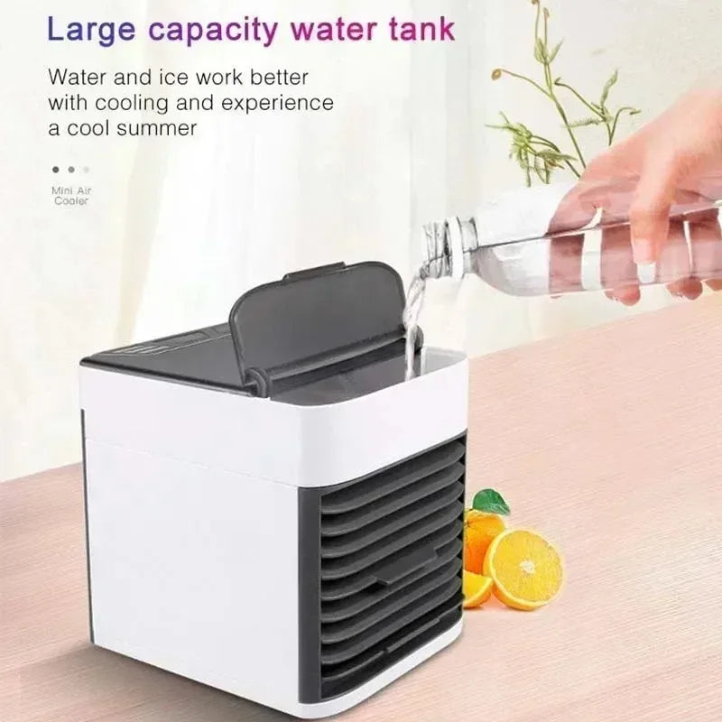 Mini USB Air Cooler & Humidifier Fan