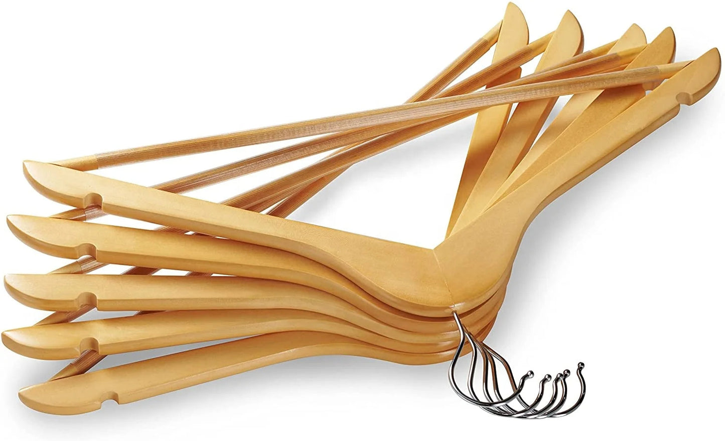 High-Grade Wooden Non-Slip Coat Hanger