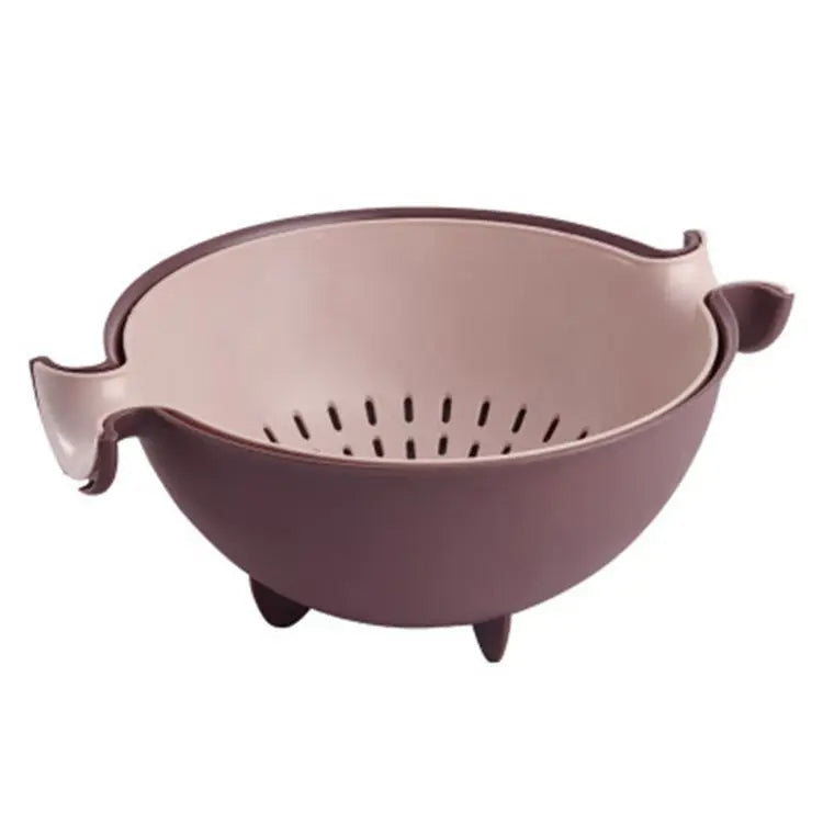Colorful 2-in-1 Double Storage Basket