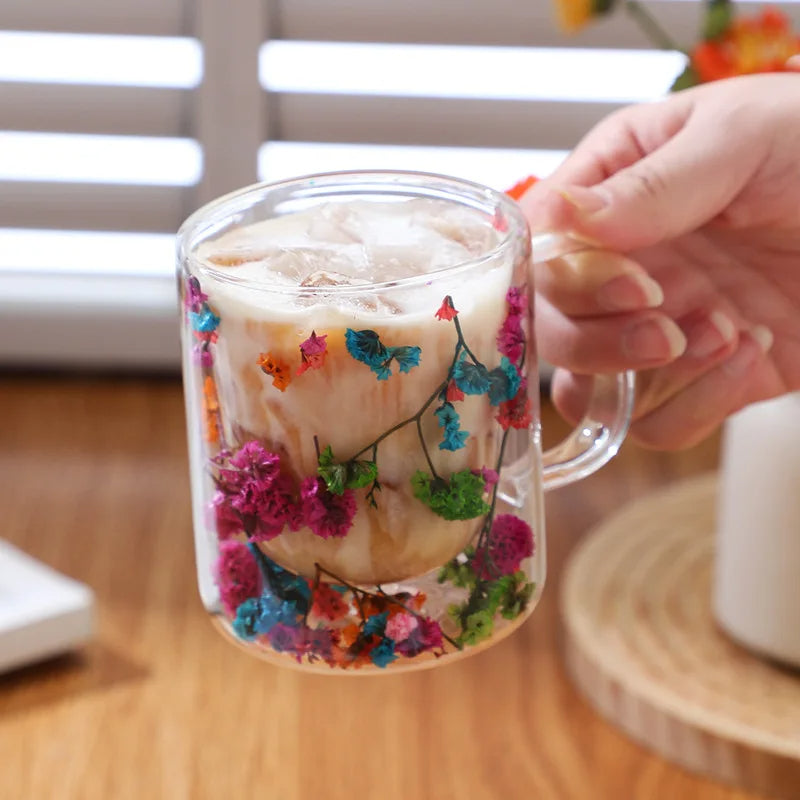 Bulk Wholesale Insulated Double-Layer Glass Mug