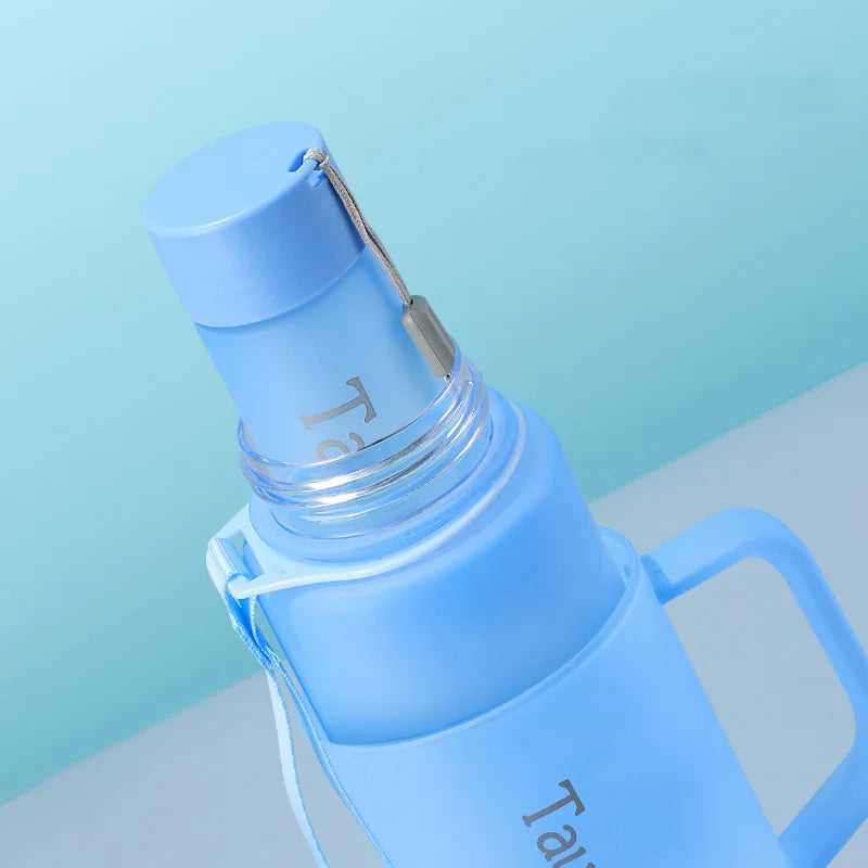 Gradient Color Portable 3-in-1 Sports Water Bottle