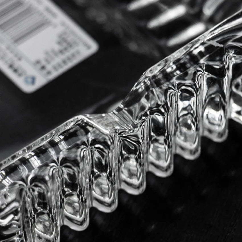 Clear Glass Crystal Ashtray
