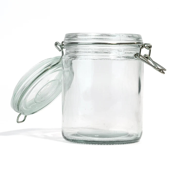 Vintage Quilted Glass Jar - 1.5 Liters