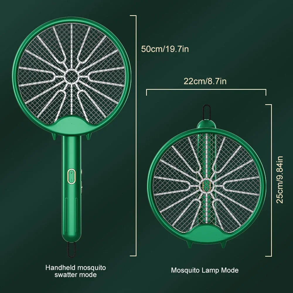 3-in-1 Electric Mosquito Swatter & Lamp