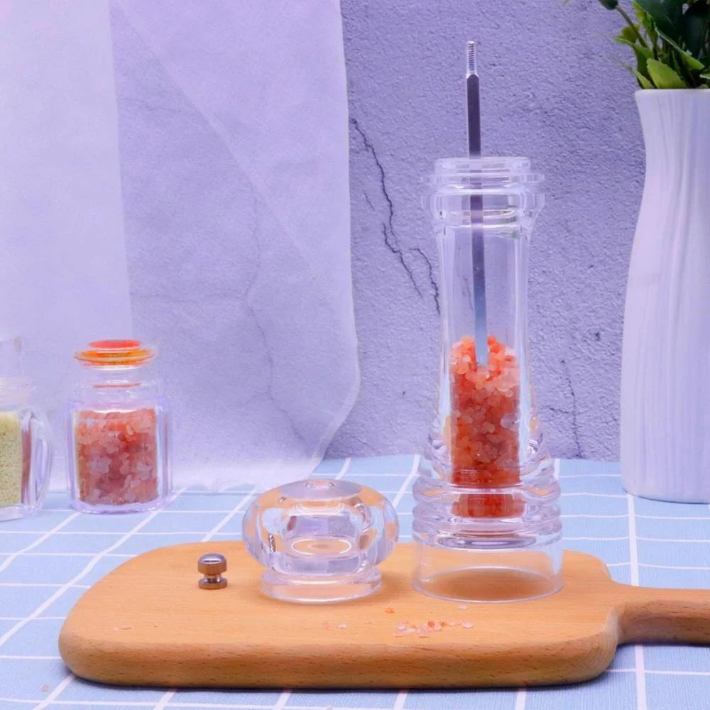 Acrylic Transparent Pepper Mill