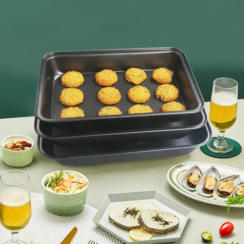 Non Stick Carbon Steel Rectangular Baking Tray