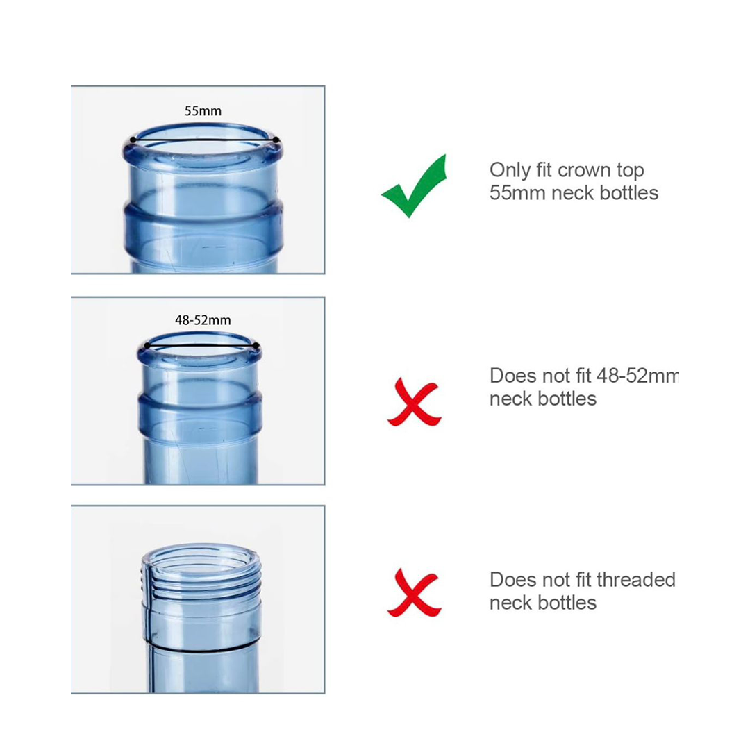 Metallic Water Bottle Stand With Tap - 30 × 20 cm