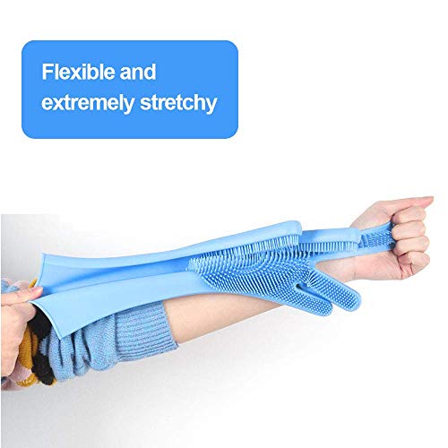 Multifunctional Silicone Spikes Gloves - Cleaning, Massage, Pets, Heats Protection