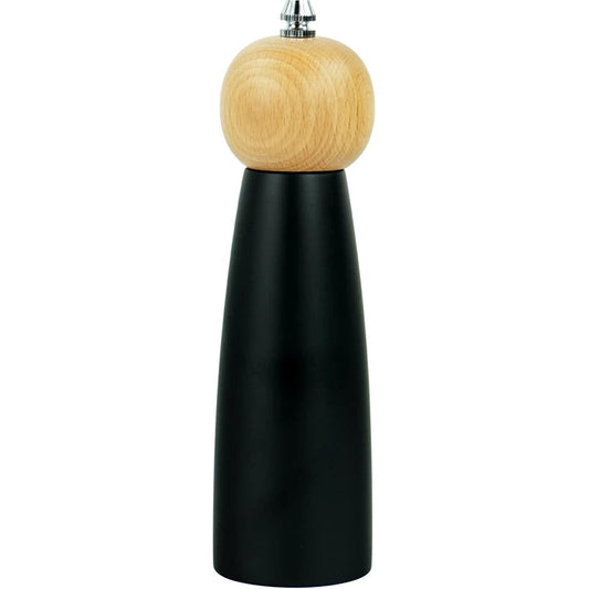 Modern Wooden Black Salt And Pepper Grinder