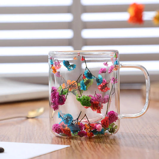 Bulk Wholesale Insulated Double-Layer Glass Mug