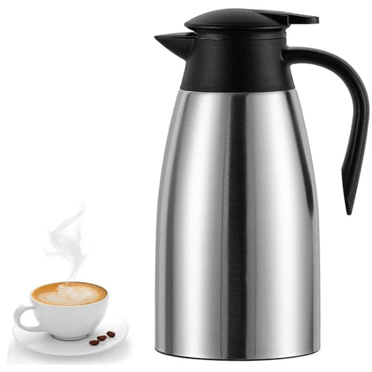 1.6L Thermal Coffee Carafe – Double-Wall Stainless Steel Vacuum Beverage Dispenser