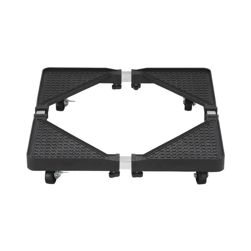 Adjustable Movable Base Stand for Washing Machines & Refrigerators