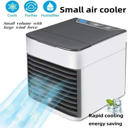Mini USB Air Cooler & Humidifier Fan