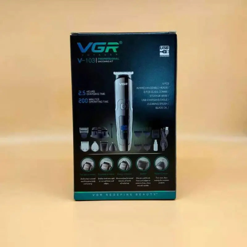 VGR Professional Electric Shave Trimmer