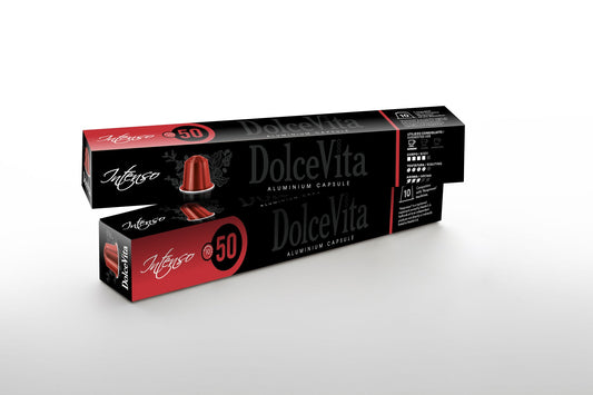 Italfoods Dolce Vita INTENSO Coffee Capsules - 10Pcs