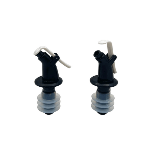 Bottle Pourer With Cover - Set of 2